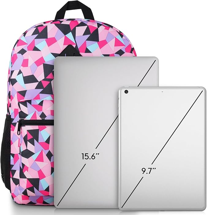Unisex School Backpack Leaves,Casual Bookbag Adults and Teens Schoolbag with USB Port for High School College Office Work Travel