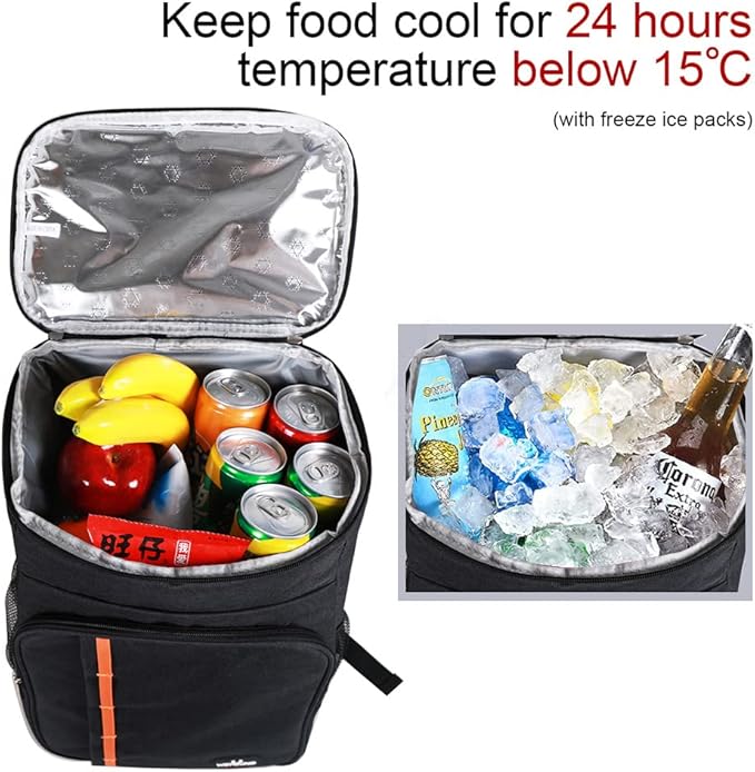 CODOBON Cooler Backpack 20L Insulated Backpack Coolers Lightweight Leak-Proof