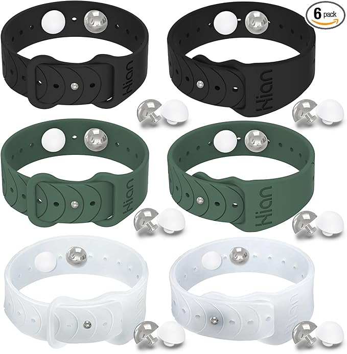 Motion Sickness Bracelets Sea Sickness Wristbands for Motion Sickness / Morning Sickness /Pregnancy Nausea Anti Nausea Bands Acupressure Wristband Motion Sickness Bands（3Pairs-Black+Green+Transparent）