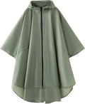 Cloak raincoat Unisex poncho Adult hooded men and women with pockets Mountaineering hiking rainstorm prevention