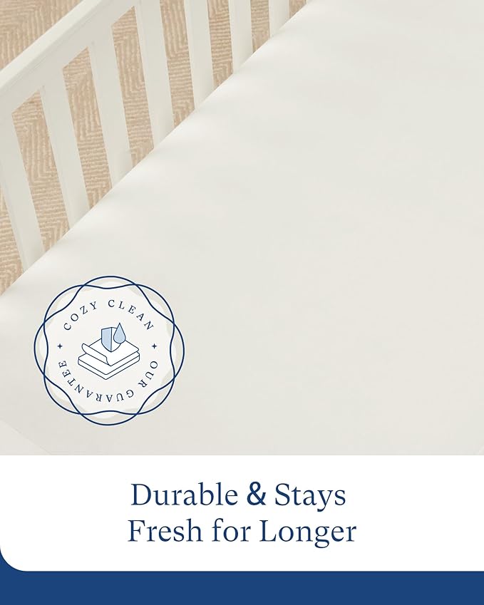 PurComfy Supersoft Diaper Changing Pad Covers, 2-Pack Premium Bamboo Viscose Change Table Pad Covers for Baby Girls and Boys, Hypoallergenic Stretchy Changing Table Cover Sheets