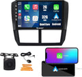 Kunfine Car CarPlay Android Auto Navigation Stereo GPS Radio Reverse Camera Display 9" IPS Touchscreen Headunit Tablet Pad Media Player for Subaru Forester 2007-2013, if Applicable Quad Core 2G+32G