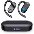 CXK AI Translation Earbuds Real Time 134 Languages 60H Playtime Translator Ear Buds Audifonos Traductores Inglés Español Wireless Earphones Bluetooth Headphones for Travel Business Learning Black