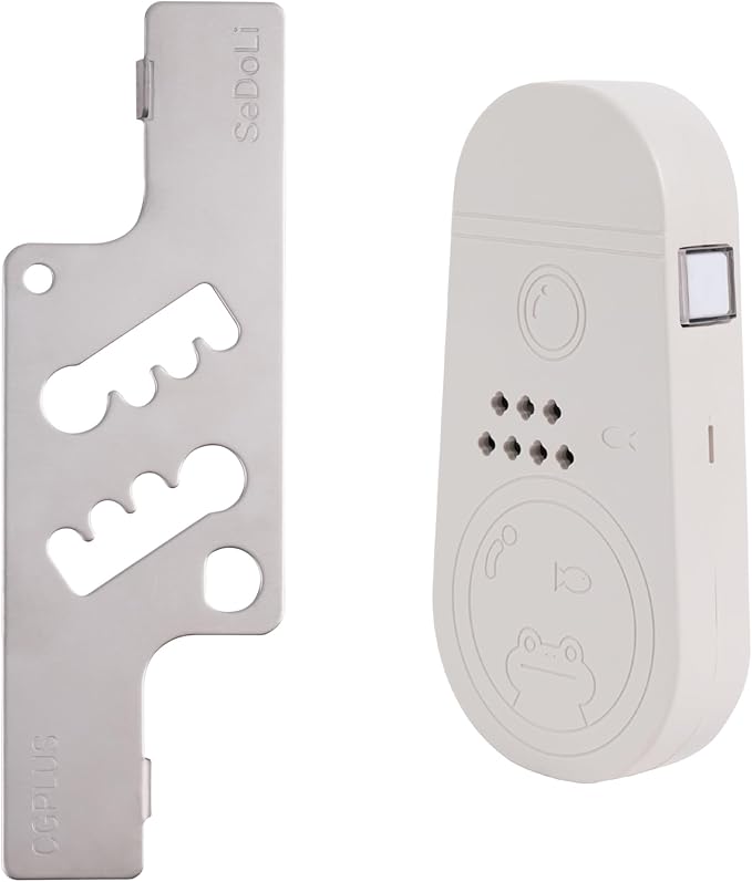 CGPLUS Security Door Stopper Alarm SEDOLI 100DB Siren for Safe Stay, Home, Travel