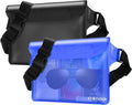 Waterproof Bag Fanny Packs for Women, Cruise Vacation Essentials Waterproof Pouch for Phone Passport Purse, Floating Dry Bags for Beach Water Park Boating Fishing Diving Surfing Kayaking Accessories