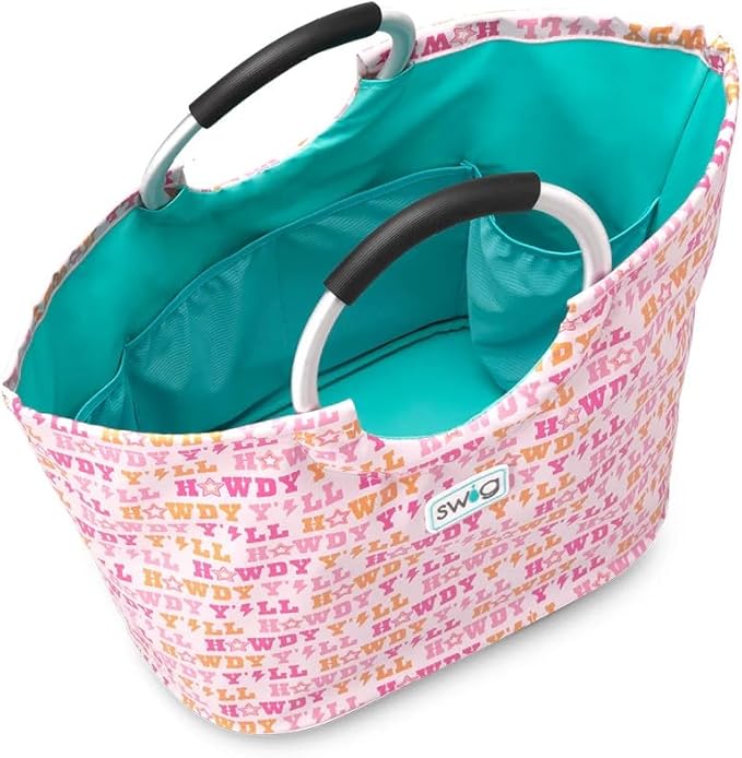 Swig Life Loopi Tote Bag, Large, Lightweight, Waterproof Beach and Utility Bag