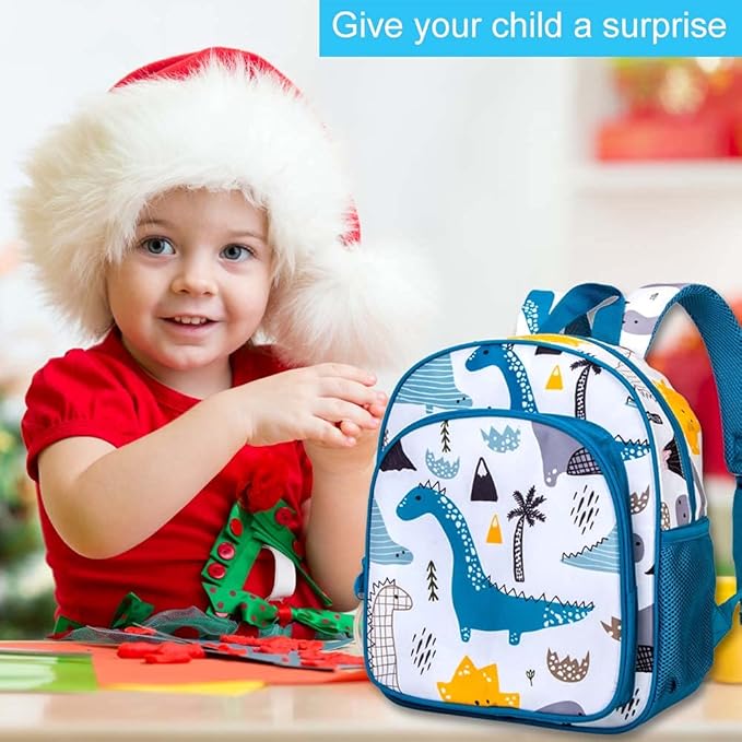CCJPX Toddler Backpack for Boys Girls, Dinosaur Unicorn Cat Preschool Bookbag Kindergarten Cute School Bag