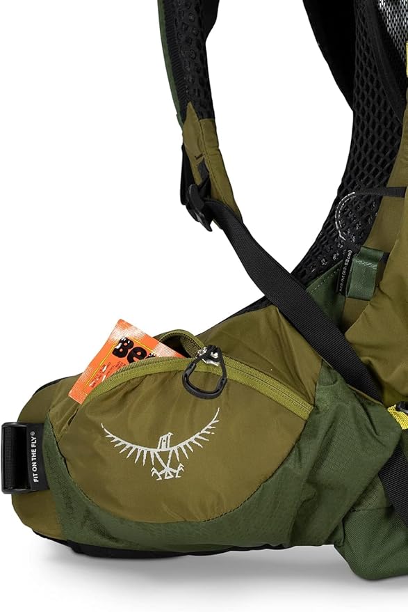 Osprey Atmos AG LT 50L Men's Backpacking Backpack, Black, L/XL