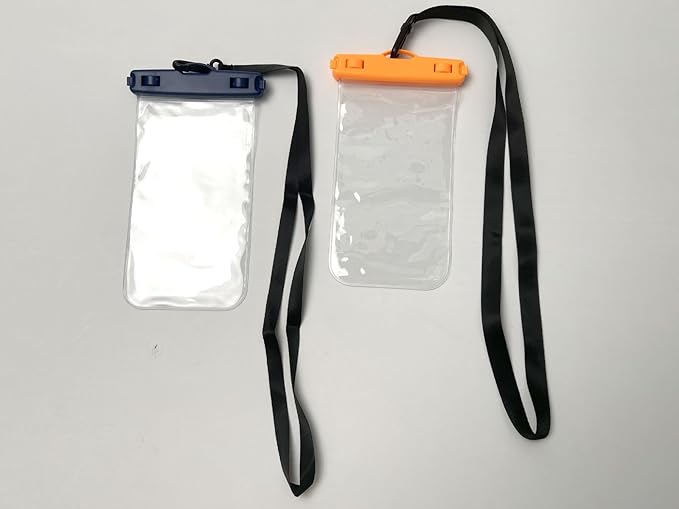 Waterproof Phone Pouch Bag - 7.5in Water Proof Cell Phone Case for Beach Travel Must Haves, IPX8 Dry Bag with Lanyard for iPhone 16 15 Pro Max Galaxy S25 S24 Ultra, Cruise Ship Essentials 2025
