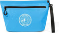 Tactiko Heavy-Duty Splash Water Resistant Zipper Pouches - Hold-All Organizers for Dry Bags, Travel Bags (Blue)