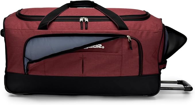 Pacific Gear Rolling Duffel Wheels, 30-inch Luggage, Hockey Bag, Heavy Duty