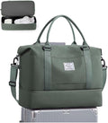 Travel Duffel Bag, Sports Tote Gym Bag, Shoulder Weekender Overnight Bag for Women