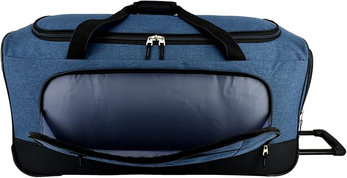 Pacific Gear Rolling Duffel Wheels, 30-inch Luggage, Hockey Bag, Heavy Duty