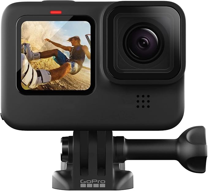 GoPro HERO11 (Hero 11) Black - Waterproof Action Camera with 5.3K Video, 27MP Photos, 1/1.9" Sensor, Live Streaming, Webcam, Stabilization + 64GB Card, 50 Piece Accessory Kit and 2 Extra Batteries