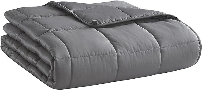 Weighted Blanket 20lbs 48"x72" Cooling Breathable Heavy Blanket Microfiber Material with Glass Beads for Adult All-Season Summer Fall Winter Soft Thick Comfort
