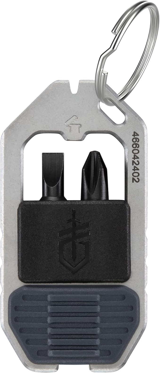 Gerber Gear Driver Keychain 5-in-1 Multitool, Clips to Pocket or Keychain with Pry Bar, Phillips and Flat Head Screwdriver Bits, and Bottle Opener, Lightweight EDC Gear for Everyday Carry, Urban Blue