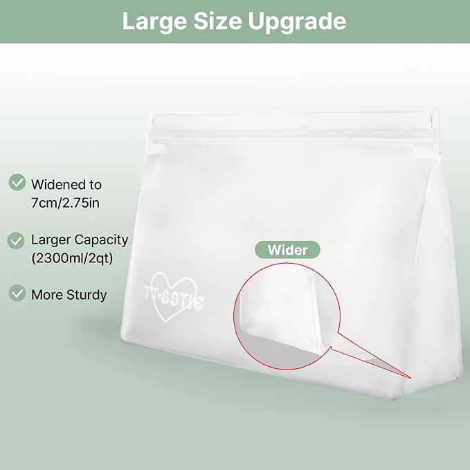 8 Pack Clear Toiletry bags, TSA Approved Quart Size Zipper Bags, PEVA Material BPA Free Leakproof Travel Makeup Cosmetic Bags, Carry on Airport Airline Compliant Bags for Wome&Men