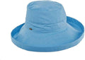 Scala Women's Cotton Hat with Inner Drawstring and Upf 50+ Rating