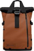 WANDRD PRVKE 21L, V3 Backpack: Weather-Resistant Travel & Camera Backpack with Laptop Sleeve, Quick Side Access, Clamshell Opening – Ideal Photography & Travel Bag (Sedona Orange)