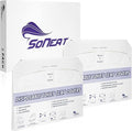 Disposable Toilet Seat Cover - 200 Sheets of XL Half Fold Flushable Toilet Seat Covers for Commercial, Public Facilities and Potty Training, Premium Toilet Paper Cover, Regular (2 Pack)