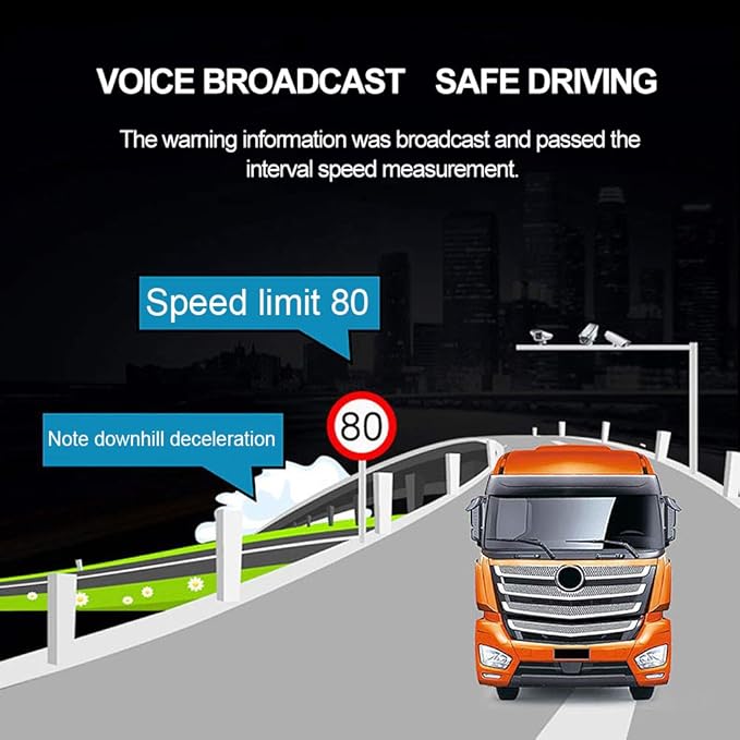 GPS Navigator for Car,9 inch Touch Screen Car GPS, Support Voice Turn Direction Guidance/Speed and Red Light Warning