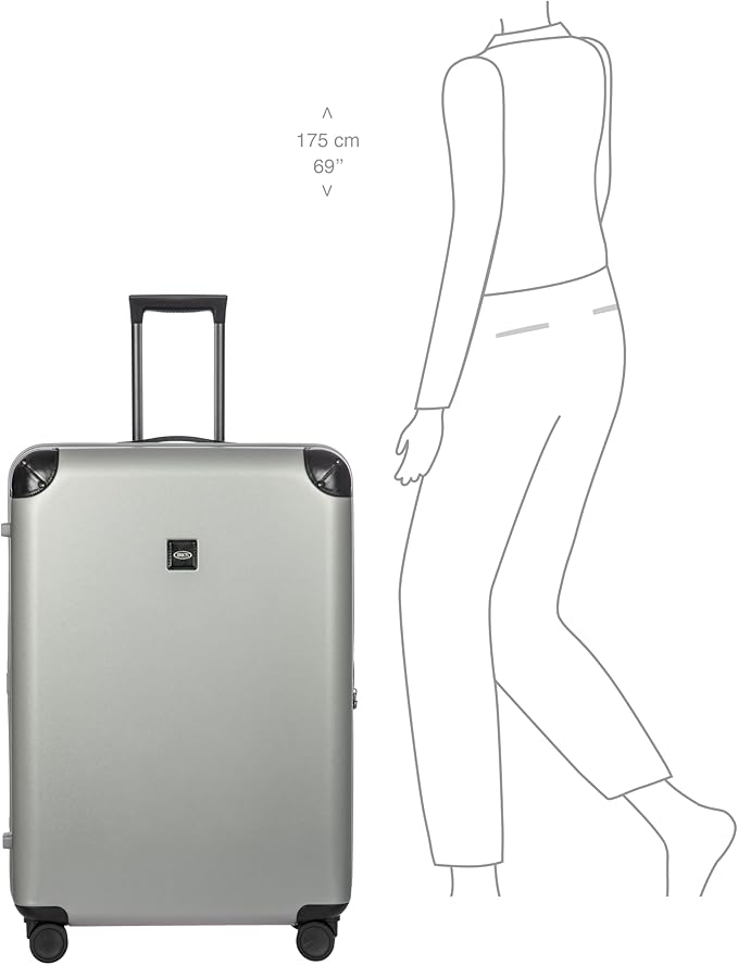 Bric's Amalfi 32" Spinner Luggage Lightweight Expandable Suitcase