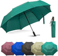 Portobello Large Umbrella For Rain - Big 54 Inch Double Vented Canopy, Folds Into Travel Size, Big Enough To Fit In 2 Adults, Heavy Duty, Sturdy, Windproof W/Auto Open Close