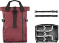 WANDRD All New PRVKE 31L V4: Camera Backpack and Photography Bundle - Weatherproof Travel and Photography Backpack, Bundle Includes 31L Bag, Camera Cube, Waist Straps, and Accessory Straps