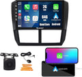 Kunfine Car CarPlay Android Auto Navigation Stereo GPS Radio Reverse Camera Display 9" IPS Touchscreen Headunit Tablet Pad Media Player for Subaru Forester 2007-2013, if Applicable Quad Core 2G+64G