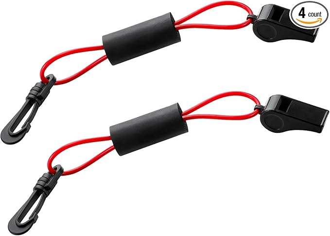 Whistle with Lanyard for Safety Boat Whistle Coast Guard Approved Float Boat Marine Camping Hiking Hunting Fishing Survival Rescue Signaling ski Accessories