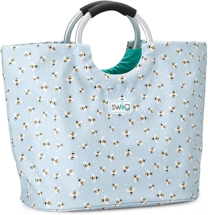 Swig Life Loopi Tote Bag, Large, Lightweight, Waterproof Beach and Utility Bag