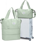 Travel Duffel Bag, Sports Tote Gym Bag, Shoulder Weekender Overnight Bag for Women