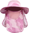 Sun Hats for Men Women Fishing Hat UPF 50+ Breathable Wide Brim Summer UV Protection Hat