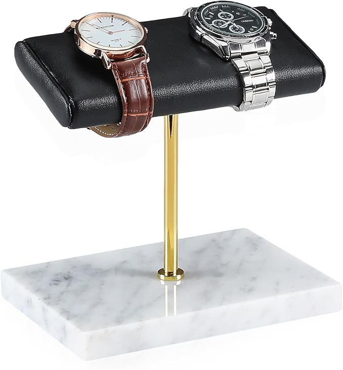 LYS&LYX Watch stand watch display stand watch holder watch Handcrafted watch holder (2--white/glod/black)
