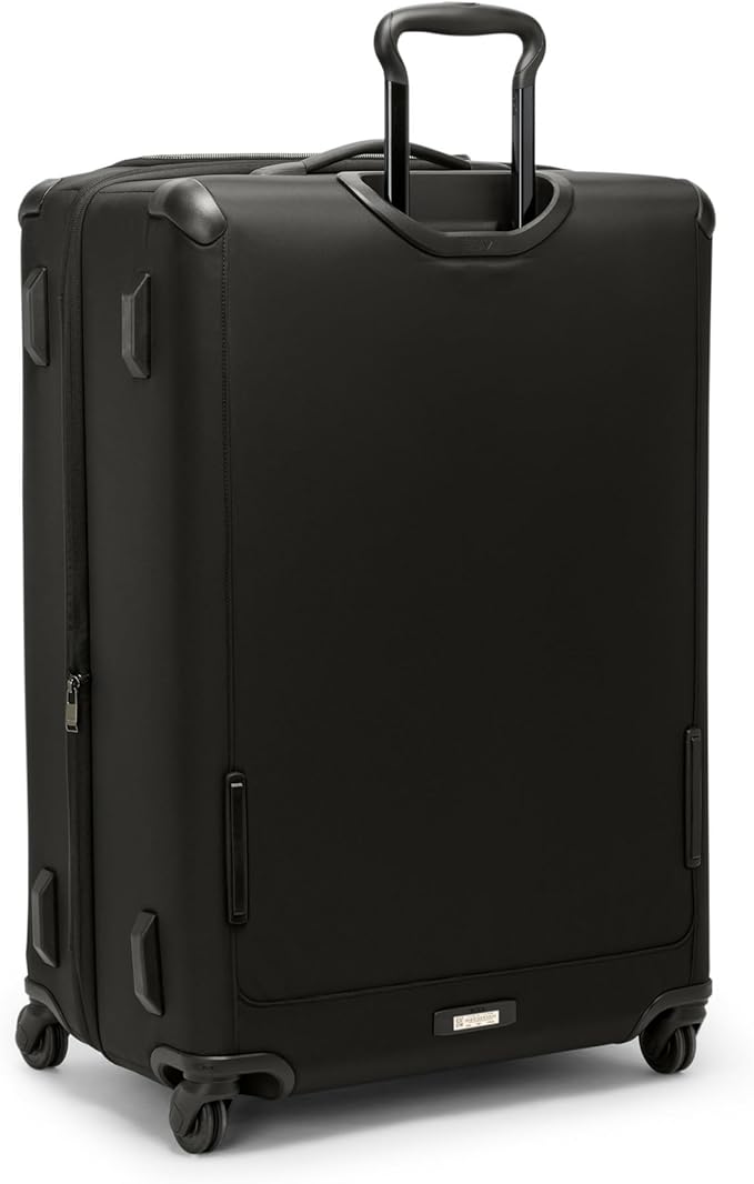 TUMI - Voyageur Leger 4 Wheeled Luggage - Women's Lightweight and Spacious, Sleek Silhouette, Durable Premium Suitcase - 29" Extended Trip Expandable Packing Case, Black with Gunmetal Hardware