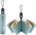 Color Glue Coating Sun Umbrella UV Protection Compact Folding Windproof Parasols Travel Auto Open Close Blocking UV 99.98%