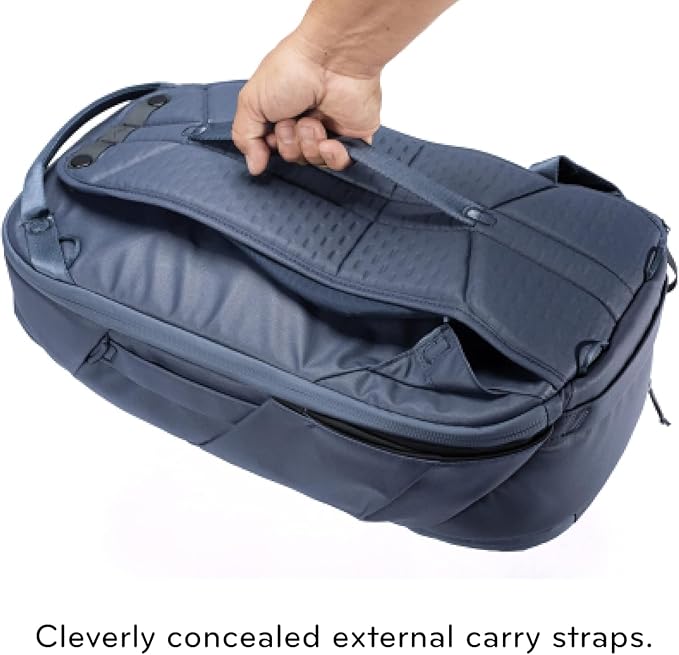 Peak Design Travel Backpack 30L, Midnight, Expandable 27-33L Design, Rear and Top Access, Weatherproof Shell, Laptop Sleeve, Ideal for Travel or Everyday Carry, Versatile Backpack for Men and Women