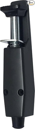 Pacific Doorware Heavy Duty Spring Loaded Step Down Push On Door Holder/Stopper (3, Duronotic)