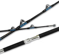 Fiblink Saltwater Offshore Heavy Trolling Fishing Rod Big Game Conventional Boat Fishing Roller Rod Pole with All Roller Guides (Heavy Power, 5-Feet 1-Inch)