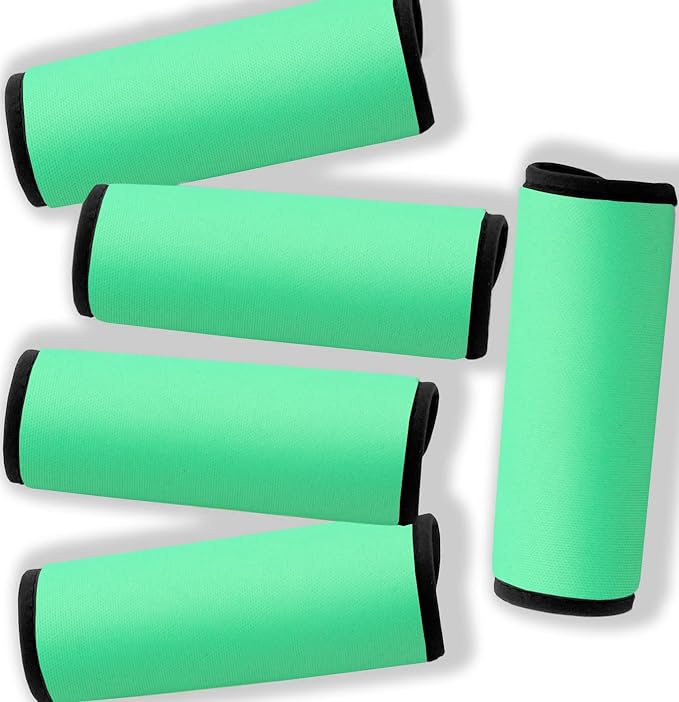 Neoprene Luggage Handle Wraps for Traveling Bright Color Luggage Identifiers|Handle Wraps|Handle Covers