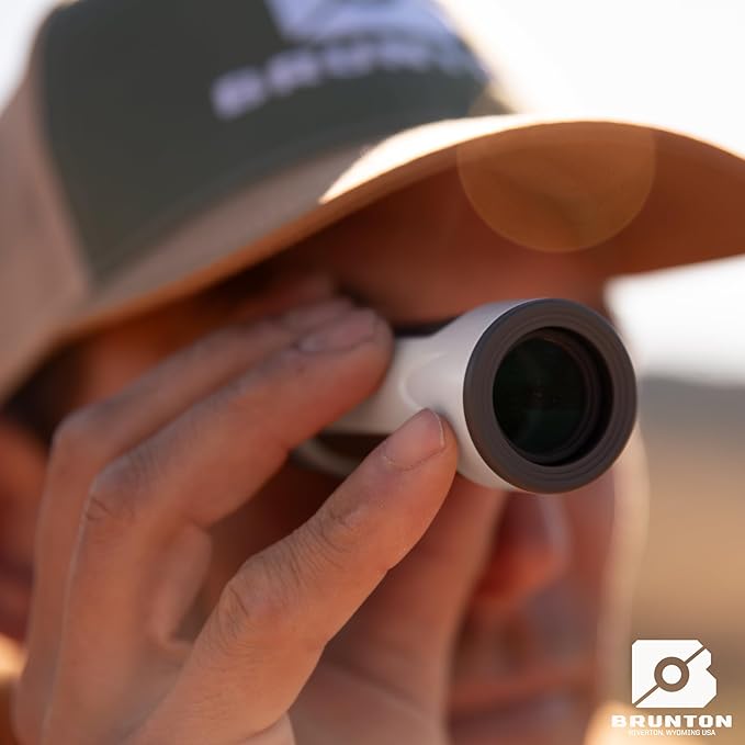 Brunton Echo Zoom Monocular 7x30 – Compact Lightweight Pocket Scope for Travel and Hiking