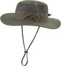 Home Prefer UPF 50+ Men's Sun Hat Wide Brim Bucket Hat UV Protection Hat for Mens Womens Beach Safari Gardening Golf Fishing