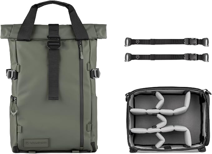 WANDRD All New PRVKE 31L V4: Camera Backpack and Photography Bundle - Weatherproof Travel and Photography Backpack, Bundle Includes 31L Bag, Camera Cube, Waist Straps, and Accessory Straps