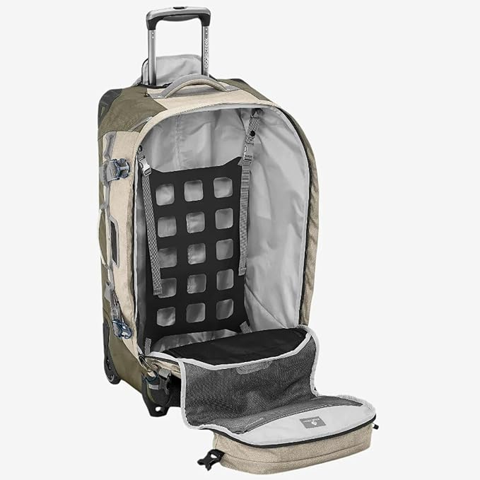 eagle creek Expanse ORV 2-Wheel 30" Trunk – Wheeled Duffel Bag for Travel & Adventure – Durable, Weather-Resistant Fabric – Heavy-Duty Handles – Wet & Dry Compartment – Beige