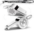 fkovcdy Letters Coach Gifts, Whistle for Coaches, Whistle Emergency, Thank You Coach Gifts, Coaches Whistle with Lanyard Coach Gift for Men Women Teachers Referees Sports Coach Outdoor,Letter K