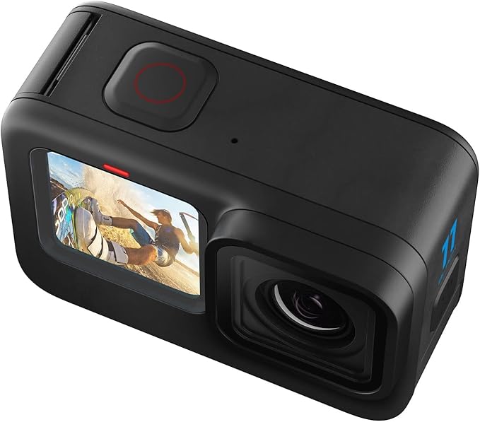 GoPro HERO11 (Hero 11) Black - Waterproof Action Camera with 5.3K Video, 27MP Photos, 1/1.9" Sensor, Live Streaming, Webcam, Stabilization + 64GB Card, 50 Piece Accessory Kit and 2 Extra Batteries