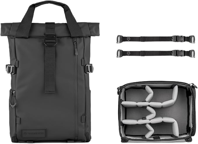 WANDRD All New PRVKE 31L V4: Camera Backpack and Photography Bundle - Weatherproof Travel and Photography Backpack, Bundle Includes 31L Bag, Camera Cube, Waist Straps, and Accessory Straps