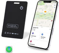 [Apple MFi Certified] LBPRT Air Card Tag Rechargeable Wallet Tracker Thin 1.6mm, Item Finder Work with Apple Find My APP (iOS Only, Android not Supported) Smart Locator for Luggage Suitcase, Purse,Bag