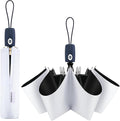 Color Glue Coating Sun Umbrella UV Protection Compact Folding Windproof Parasols Travel Auto Open Close Blocking UV 99.98%