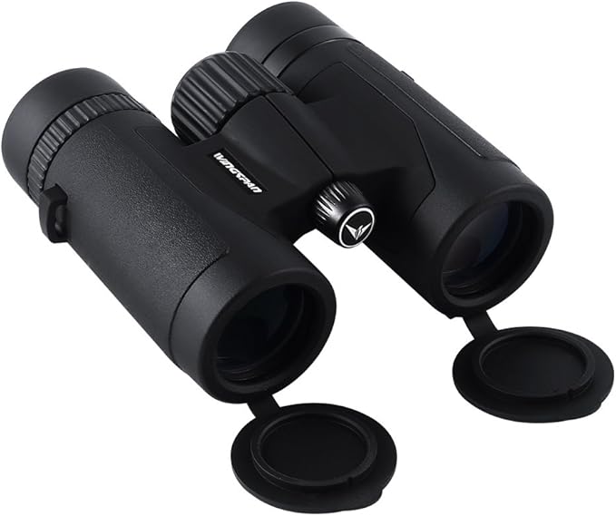 Wingspan Optics FieldView 8X32 Compact Binoculars for Bird Watching. Lightweight and Compact for Hours of Bright, Clear Bird Watching. Also for Outdoor Sports Games and Concerts